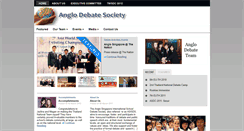 Desktop Screenshot of debate.anglosingapore.ac.th