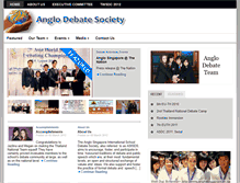 Tablet Screenshot of debate.anglosingapore.ac.th